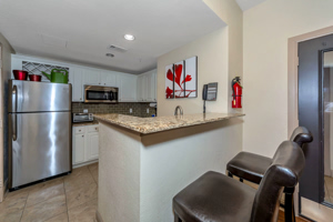 Photo of apartment kitchen